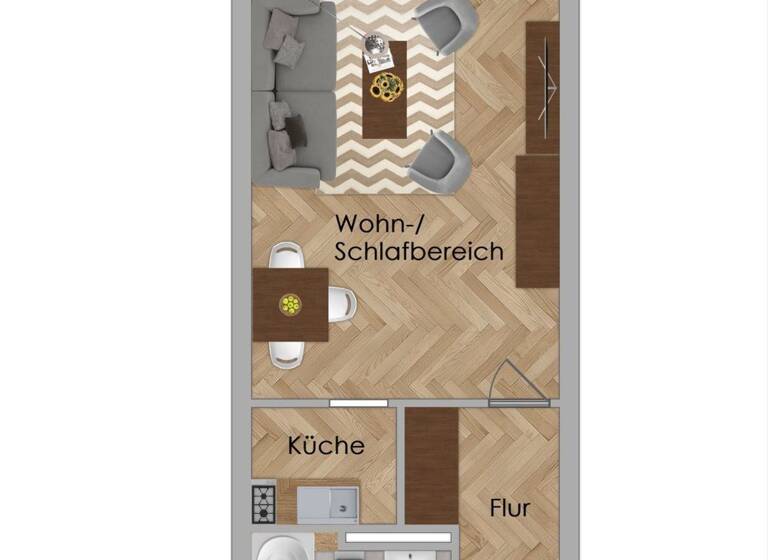 Studio zum Kauf 99.000 € 1 Zimmer 38,5 m² 2. Geschoss frei ab sofort Stade 21682