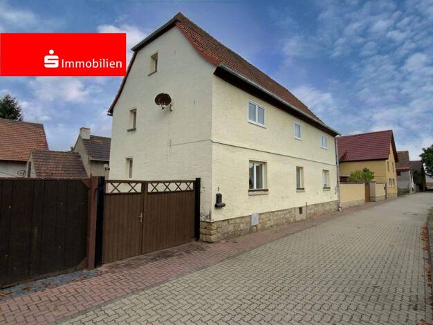 Einfamilienhaus zum Kauf provisionsfrei 79.500 € 7 Zimmer 145 m² 2.129 m² Grundstück Donndorf Roßleben-Wiehe 06571