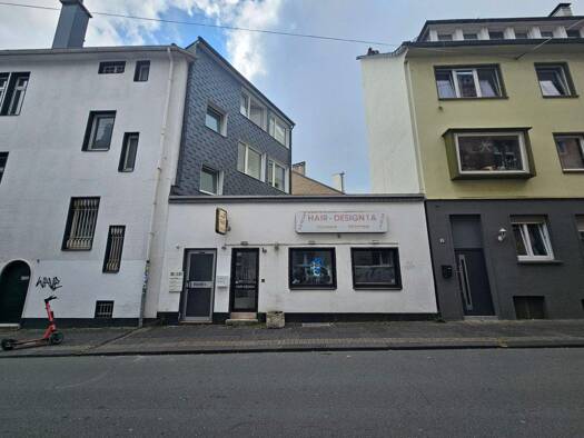 Laden zur Miete provisionsfrei 460 € 1 Zimmer 69,4 m² Verkaufsfläche Bergstraße 1a Elberfeld Wuppertal 42105
