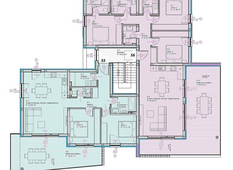 Wohnung zum Kauf 339.000 € 2 Zimmer 103 m² 2. Geschoss Tribunj