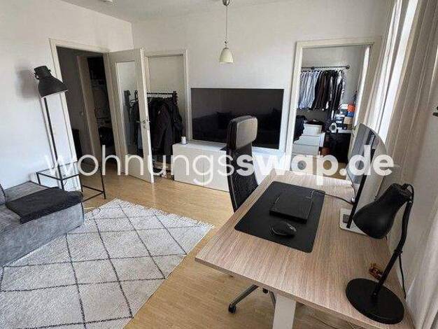 Studio zur Miete Tauschwohnung 1.000 € 2 Zimmer 42 m² 3. Geschoss Schwabing-West München 80801