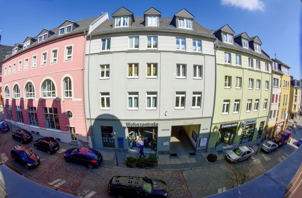 Wohnung zur Miete 205 € 2 Zimmer 43,2 m²<br/>Wohnfläche 4.<br/>Geschoss Oberer Steinweg 5 Altstadt Plauen 08523