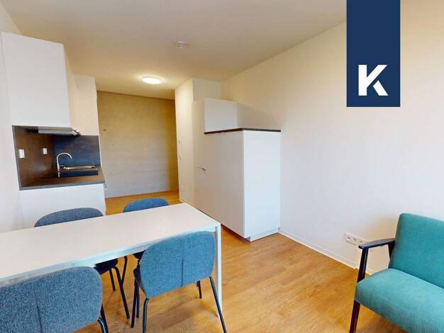 Studio zur Miete 549 € 1 Zimmer 26,1 m² 3. Geschoss Geschwister-Scholl-Str. 17 Aachen 52072
