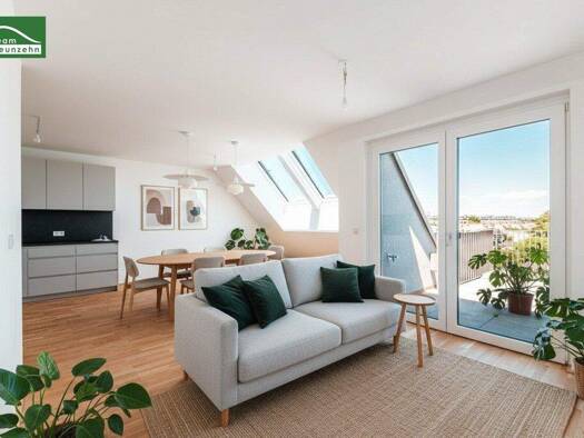 Wohnung zum Kauf - Erstbezug 472.000 € 3 Zimmer 90 m² 5. Geschoss Donaufelder Straße 205 Wien 1220