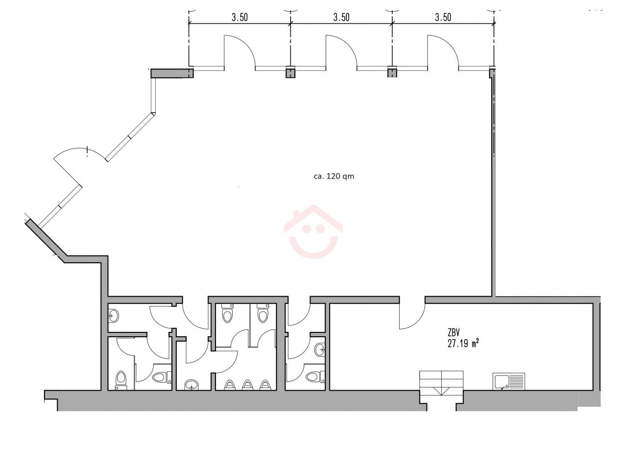 Laden zur Miete provisionsfrei 1.120 € 120 m²<br/>Verkaufsfläche Hasselborner Str. 19-21 Brandoberndorf Waldsolms 35647