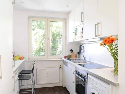 Wohnung zur Miete 1.399 € 2 Zimmer 54 m² 1. Geschoss Sonnemannstrasse 79-81 Ostend Frankfurt am Main 60314