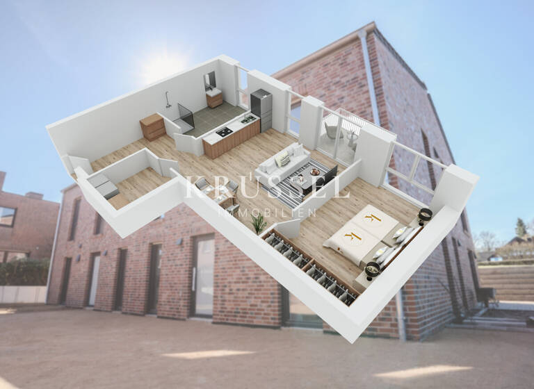 Wohnung zum Kauf - Erstbezug 335.900 € 2 Zimmer 80 m² Lingen 49808