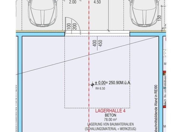 Lagerhalle zum Kauf - Erstbezug 209.000 € 78 m² Lagerfläche Teichstraße Asten 4481