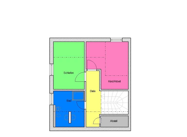 Doppelhaushälfte zur Miete - Erstbezug 1.190 € 3 Zimmer 249 m² Grundstück frei ab sofort Schöne Aussicht 8 Wolferode Eisleben 06295
