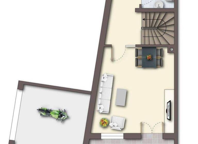 Reihenmittelhaus zum Kauf 324.900 € 2 Zimmer 71,5 m² 115 m² Grundstück Straubing 94315