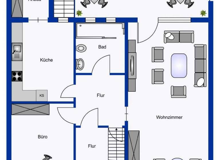 Doppelhaushälfte zur Miete 1.450 € 6 Zimmer 147 m² 789 m² Grundstück frei ab 01.06.2026 Duderstadt 37115