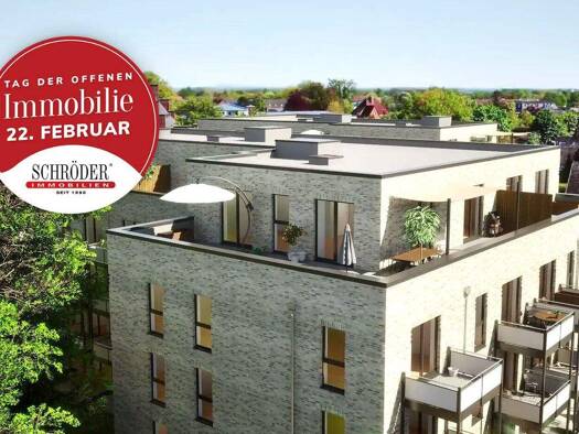 Penthouse zur Miete 1.509 € 3 Zimmer 88,8 m² 4. Geschoss Brahmsallee 29 Winsen 21423