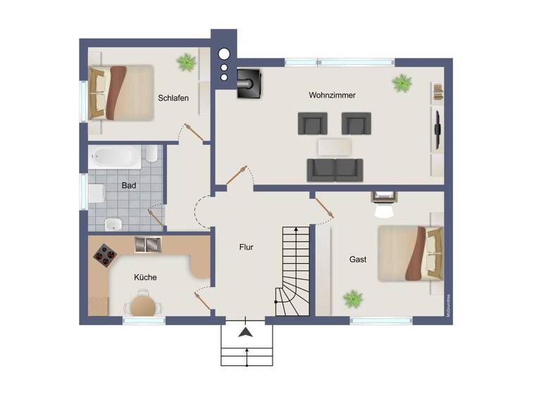 Bungalow zum Kauf 199.000 € 7 Zimmer 147 m² 927 m² Grundstück Mützingen Zernien 29499