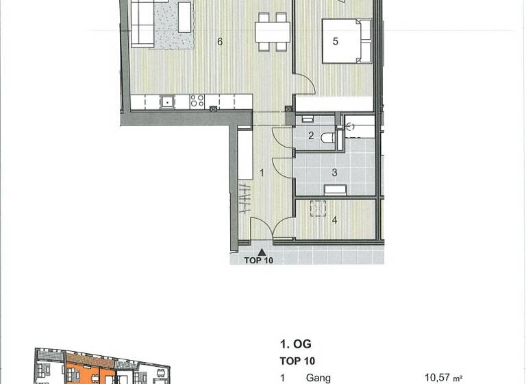 Wohnung zur Miete - Erstbezug 1.175 € 2 Zimmer 78,3 m² 1. Geschoss frei ab sofort Bad Ischl 4820