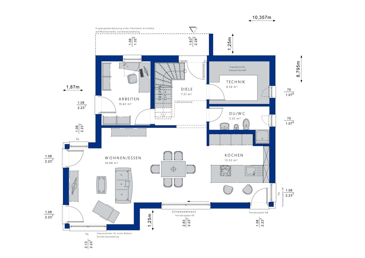 Einfamilienhaus zum Kauf 715.200 € 5 Zimmer 156 m²<br/>Wohnfläche 610 m²<br/>Grundstück Verl Verl 33415