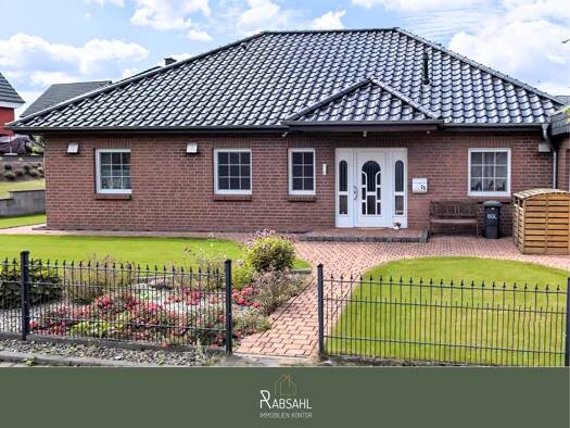 Bungalow zum Kauf 485.000 € 4 Zimmer 131,1 m² 636 m² Grundstück Boltersen Rullstorf 21379