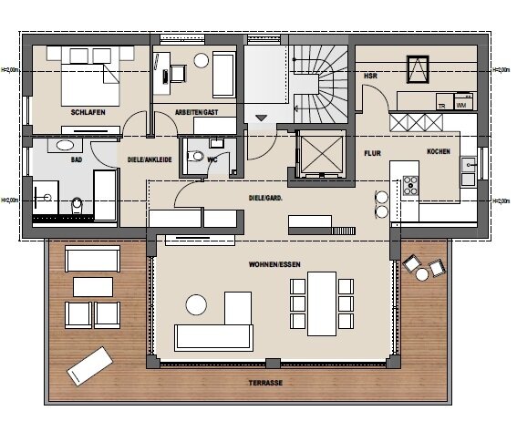 Penthouse zum Kauf 799.000 € 3,5 Zimmer 122,8 m²<br/>Wohnfläche Hilzingen Hilzingen 78247