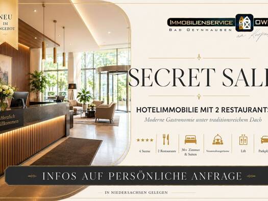 Hotel zum Kauf als Kapitalanlage geeignet 35 Zimmer 2.315 m² 9.000 m² Grundstück Bad Eilsen 31707