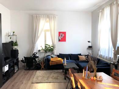 Wohnung zur Miete 570 € 2 Zimmer 62,5 m² EG Lisztstraße 23 Westvorstadt Weimar 99423