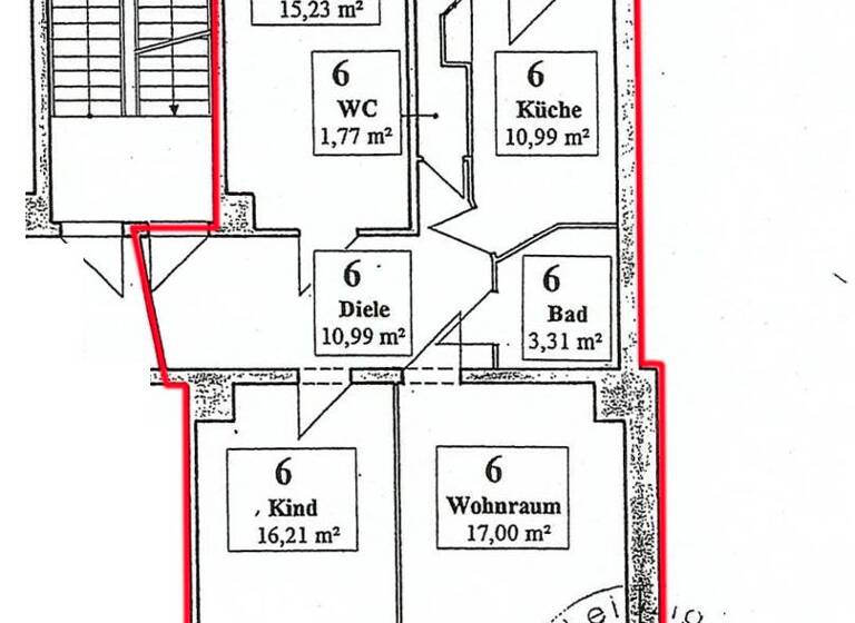 Wohnung zum Kauf 219.000 € 3 Zimmer 78,9 m² Gohlis-Mitte Leipzig 04157