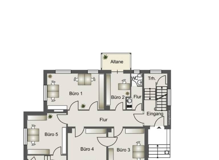 Büro zur Miete provisionsfrei 1.300 € 5 Zimmer 98 m² Bürofläche Wangen Wangen im Allgäu 88239