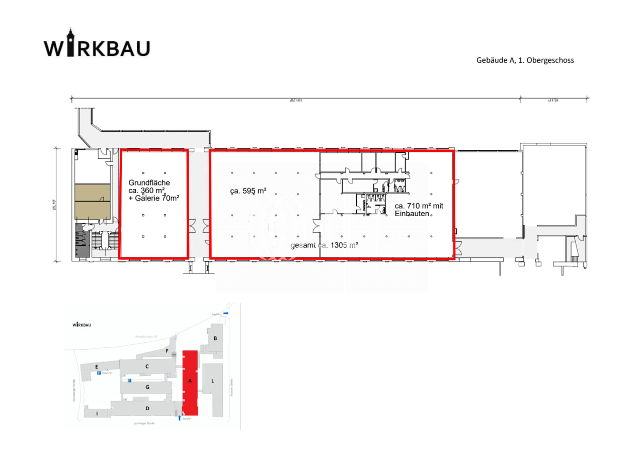 Bürofläche zur Miete provisionsfrei 6,50 € 5.558,2 m²<br/>Bürofläche Altchemnitz 410 Chemnitz 09111