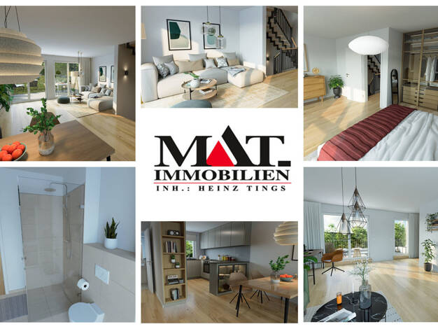 Reihenendhaus zum Kauf - Erstbezug 422.500 € 5 Zimmer 136 m² 206 m² Grundstück Jahnstraße 49 Hoengen Alsdorf 52477