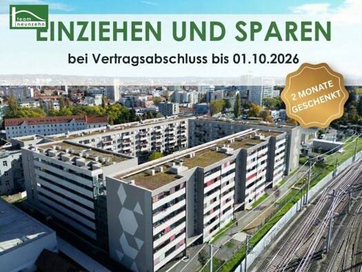 Wohnung zur Miete 475 € 2 Zimmer 64 m² 1. Geschoss Eggenberger Gürtel 56b Gries Graz 8020