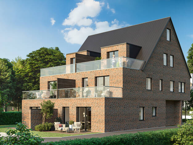 Wohnung zum Kauf provisionsfrei 293.000 € 2 Zimmer 62,1 m² Dachgeschoss, 2. Geschoss Warendorf Warendorf 48231