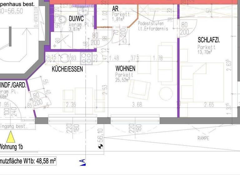 Wohnung zum Kauf 148.500 € 2 Zimmer 48,5 m² Rauris 5661