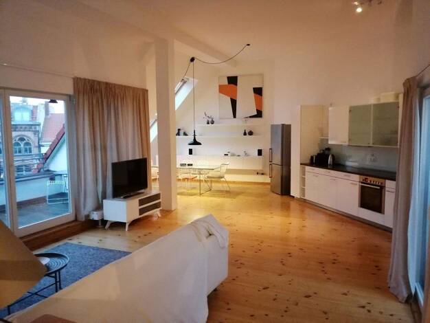 Wohnung zur Miete 1.600 € 2 Zimmer 95 m² 5. Geschoss Schwedter Str. 244 Mitte Berlin 10435