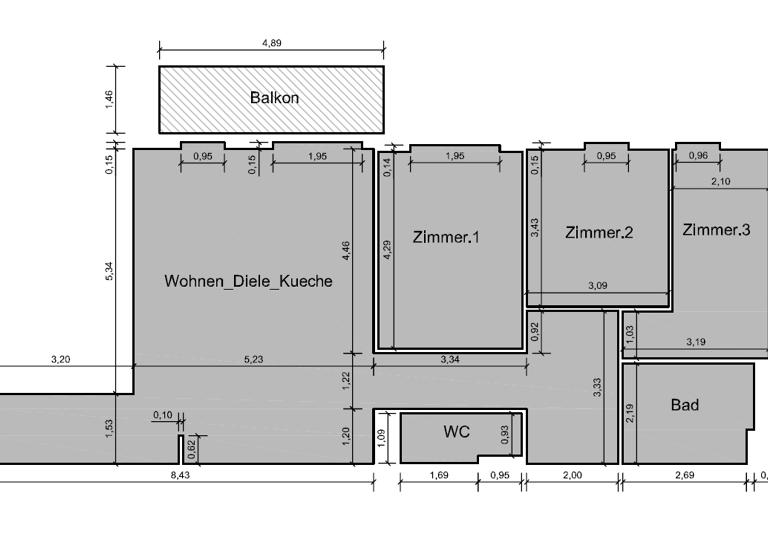 Wohnung zur Miete 1.750 € 4 Zimmer 99,7 m² 1. Geschoss Schmohlstraße 2 Weißensee Berlin 13086