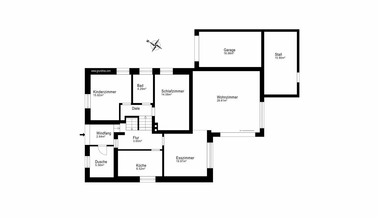 Bungalow zum Kauf 269.000 € 4 Zimmer 115,2 m²<br/>Wohnfläche 806 m²<br/>Grundstück Gartenstadt Neumünster 24537