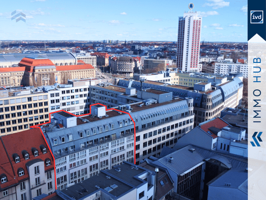 Wohnung zum Kauf 199.900 € 2 Zimmer 61,4 m² 3. Geschoss Zentrum Mitte 04109