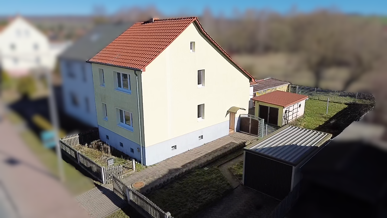 Immobilie in Sondershausen - Doppelhaushälfte in Sondershausen/Stockhausen - Bild 0