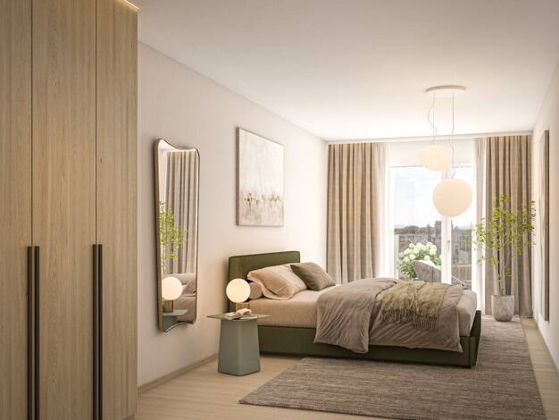 Wohnung zum Kauf - Erstbezug 286.500 € 2 Zimmer 50,4 m² 1. Geschoss Am Spitz 5 Wien 1210