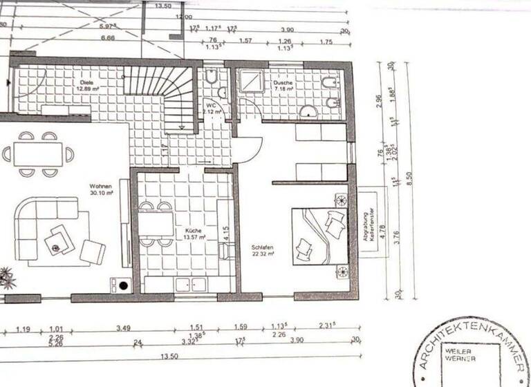 Stadthaus zur Miete 4.450 € 11 Zimmer 226 m² 450 m² Grundstück frei ab 01.08.2026 Ottilie Widermuth Weg 2 Kalbach-Riedberg Frankfurt am Main 60438