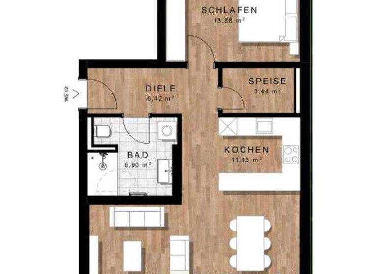 Wohnung zur Miete - Erstbezug 950 € 2 Zimmer 67 m² frei ab 01.05.2026 Baiersdorf 91083