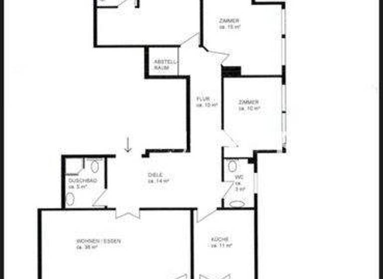 Studio zur Miete Tauschwohnung 2.300 € 4 Zimmer 140 m² 1. Geschoss Lokstedt Hamburg 22529