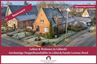 Doppelhaushälfte zum Kauf 298.000 € 4 Zimmer 116 m² 338,5 m² Grundstück Dornbreite / Krempelsdorf Lübeck 23554