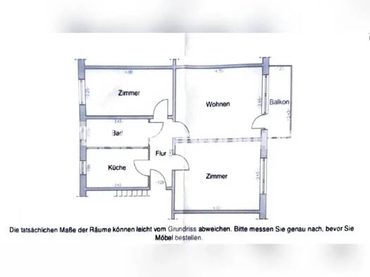 Wohnung zur Miete Tauschwohnung 648 € 3 Zimmer 62 m² 4. Geschoss Hansaviertel West 18059