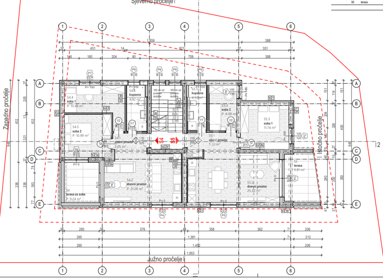 Wohnung zum Kauf 309.000 € 3 Zimmer 2. Geschoss Novi Vinodolski 51250