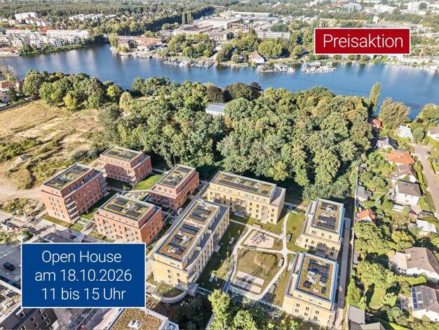 Wohnung zum Kauf - Neubau provisionsfrei 289.950 € 2 Zimmer 43,7 m² 2. Geschoss An der Villa Bolle 14A Köpenick Berlin 12557