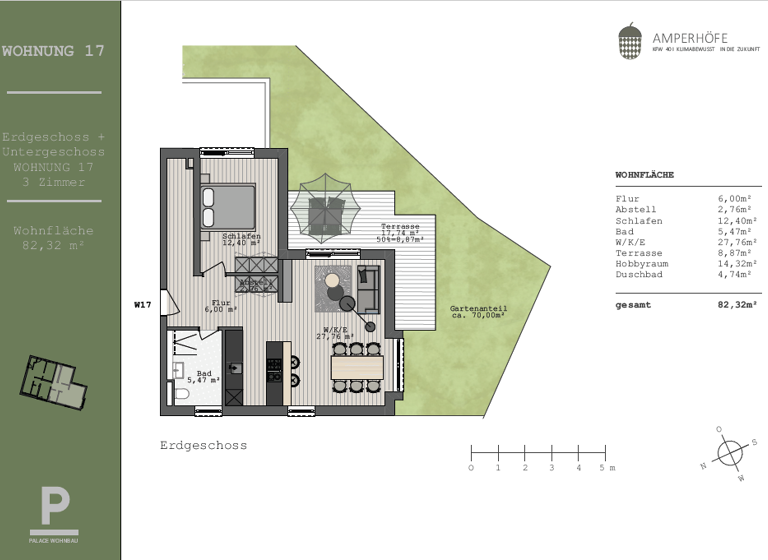 Terrassenwohnung zur Miete - Erstbezug 1.870 € 3 Zimmer 82,3 m² EG frei ab 01.04.2026 Dachau 85221