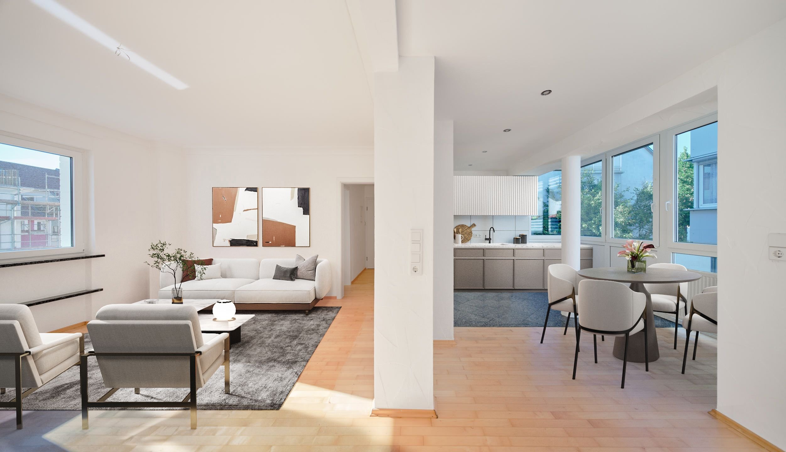 Wohnung zum Kauf 299.000 € 2 Zimmer 52 m²<br/>Wohnfläche 1.<br/>Geschoss Berg Stuttgart 70190