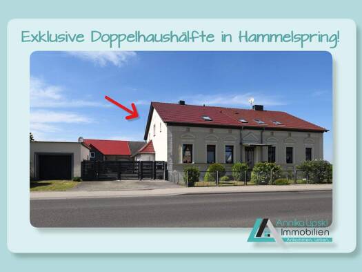 Doppelhaushälfte zum Kauf 495.000 € 6 Zimmer 137,6 m² 5.615 m² Grundstück Hammelspring Templin 17268