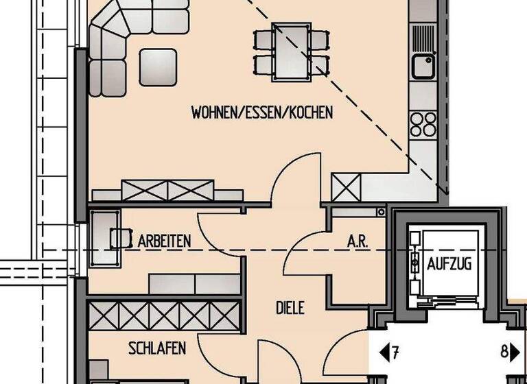 Penthouse zum Kauf 372.000 € 3 Zimmer 74,3 m² Gevelsberg 58285