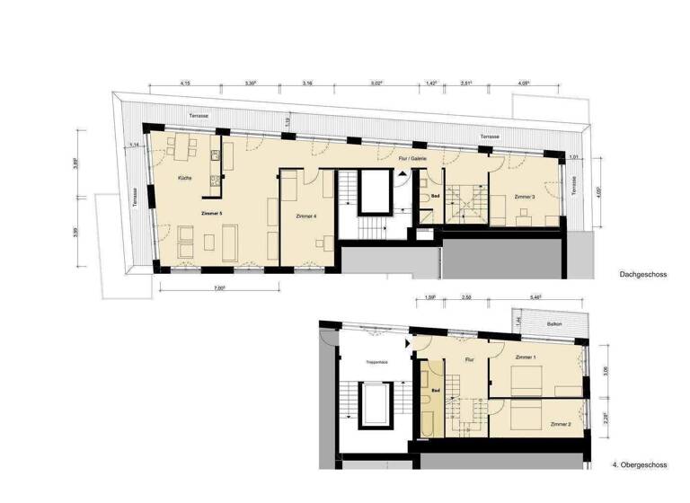 Penthouse zum Kauf - Erstbezug 1.299.000 € 5 Zimmer 189 m² 5. Geschoss frei ab sofort Friedrichshain Berlin 10243