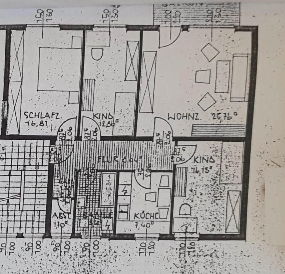 Wohnung zum Kauf 279.000 € 4 Zimmer 93 m²<br/>Wohnfläche 1.<br/>Geschoss Kleinochsenfurt Ochsenfurt 97199