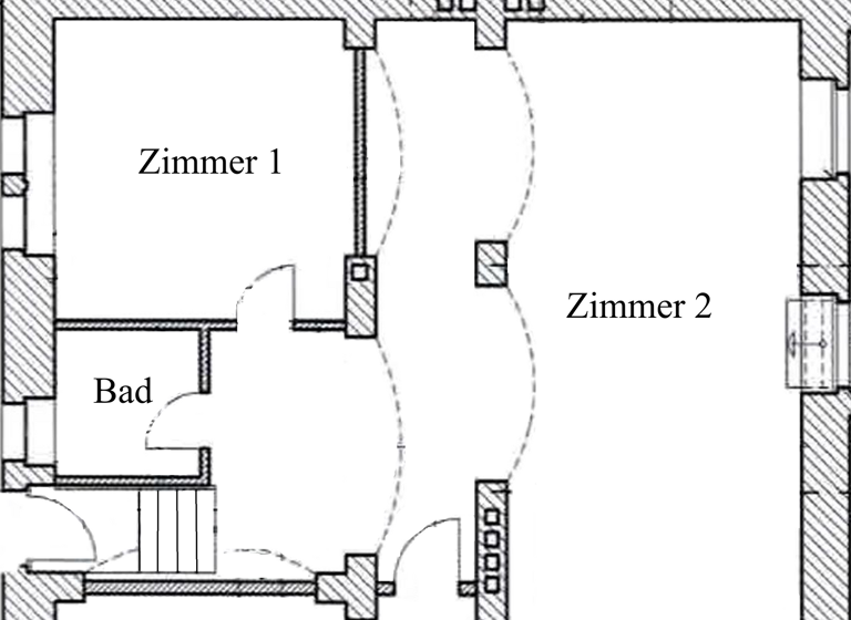 Praxis zur Miete 600 € 2 Zimmer 71,5 m² Bürofläche Katharinenberg 1 Altstadt Stralsund 18439